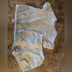 Old Navy Girls Flower Outfit 3T